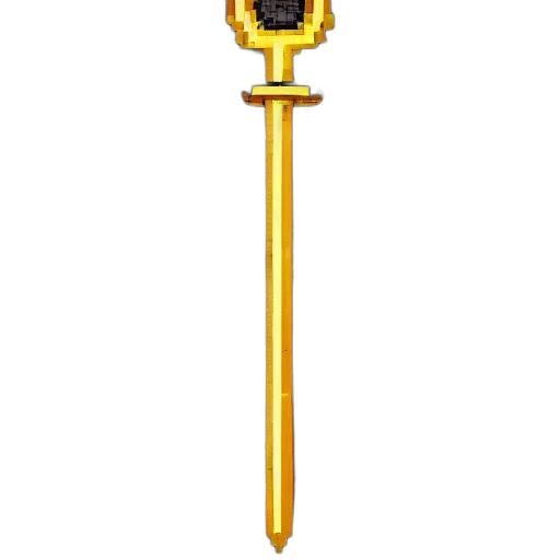 sword, staff, jewelry, weapon, pixel art, concept art, 3d render, fantasy art transparent PNG cut-out