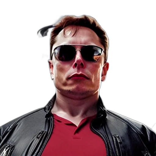jacket, face, robot, staff transparent PNG cut-out