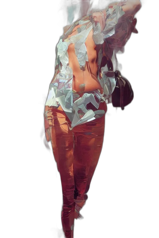dress, jacket, mask, umbrella transparent PNG cut-out