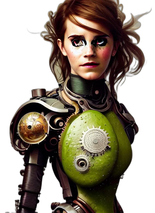 robot, staff, face, weapon, concept art, fantasy art, photorealistic, comic book art transparent PNG cut-out