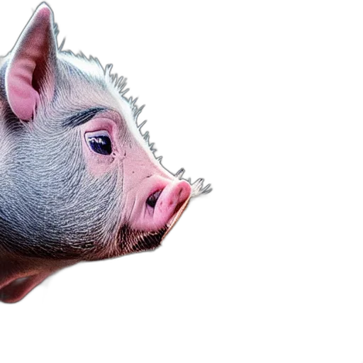 animal, creature, face, food, photorealistic, 3d render, concept art, mini transparent PNG cut-out