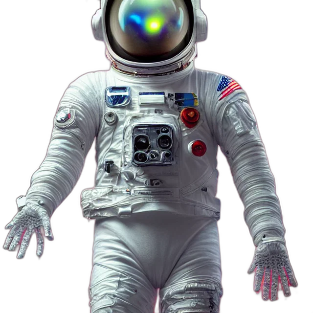 robot, mask, staff, jacket, concept art, 3d render, photorealistic, comic book art transparent PNG cut-out