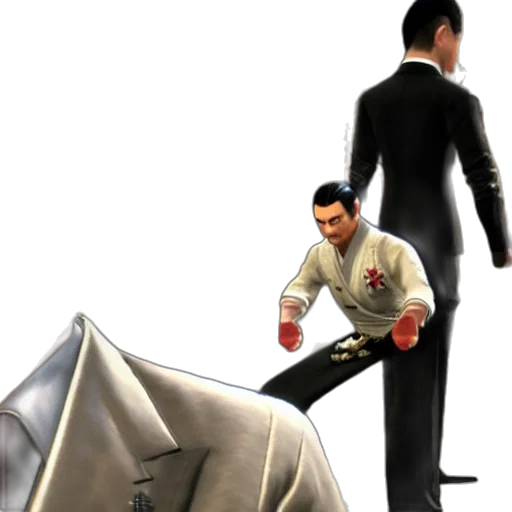 jacket, staff, umbrella, robot, concept art, 3d render, photorealistic, orban transparent PNG cut-out