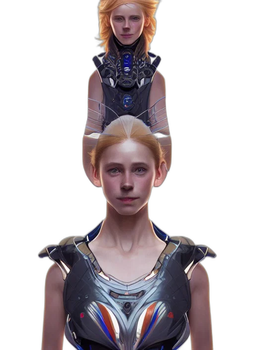 robot, face, mask, crown, concept art, cyberpunk, fantasy art, 3d render transparent PNG cut-out