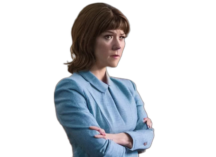 jacket, face, staff, robot transparent PNG cut-out