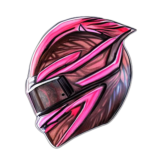 mask, face, vaporwave, anime transparent PNG cut-out