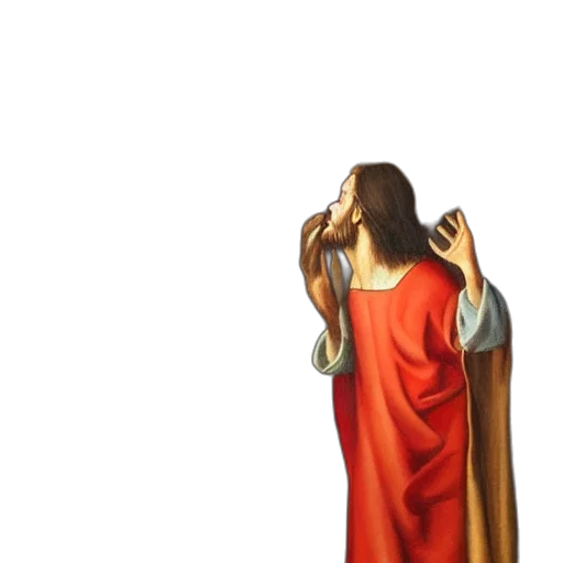 dress, jacket, face, staff transparent PNG cut-out