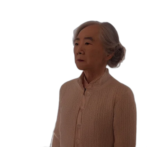 staff, face, dress, jacket, 3d render, photorealistic, vaporwave, outer space transparent PNG cut-out