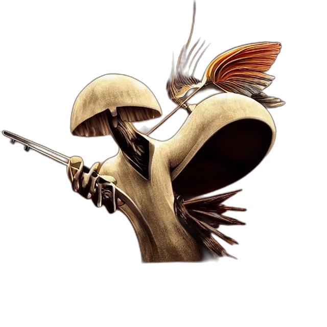animal, staff, dragon, mask, concept art, fantasy art, 3d render, photorealistic transparent PNG cut-out
