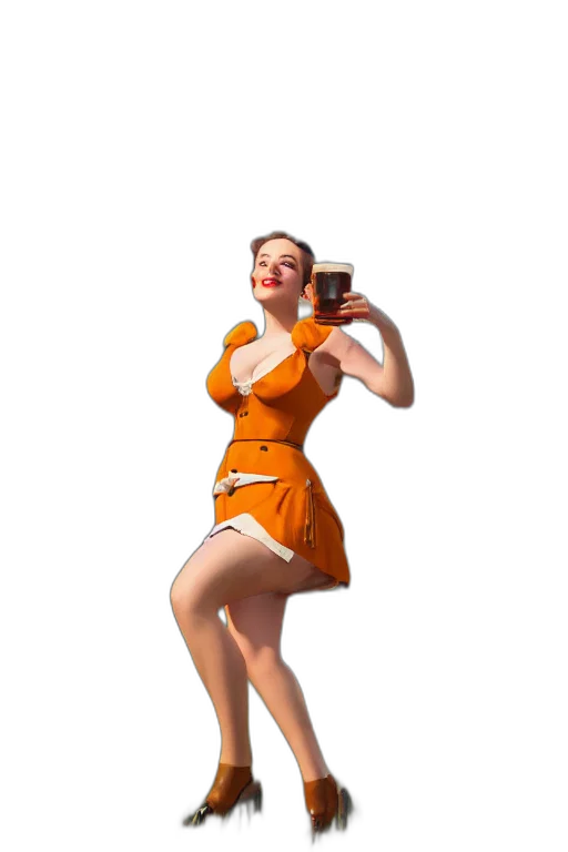 dress, robot, staff, bottle, 3d render, concept art, photorealistic, pixel art transparent PNG cut-out