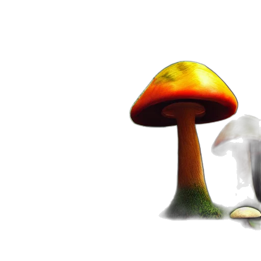 hat, food, crown, umbrella, 3d render, concept art, photorealistic, fantasy art transparent PNG cut-out