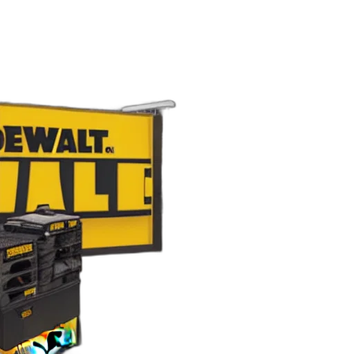 3d render, dewalt, clothing, store transparent PNG cut-out