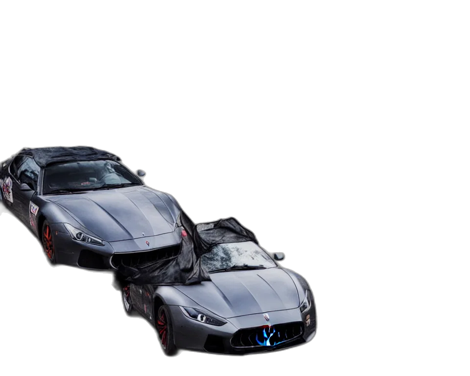 car, weapon, 3d render, concept art transparent PNG cut-out