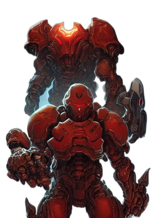 robot, weapon, concept art, comic book art transparent PNG cut-out
