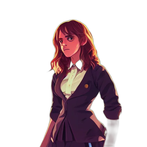 jacket, staff, dress, concept art transparent PNG cut-out