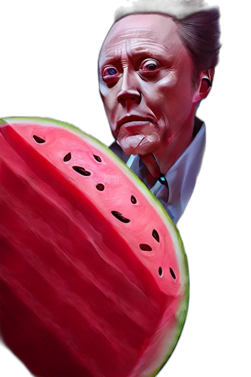 face, food, mask, photorealistic, vaporwave, concept art, pixel art, red transparent PNG cut-out