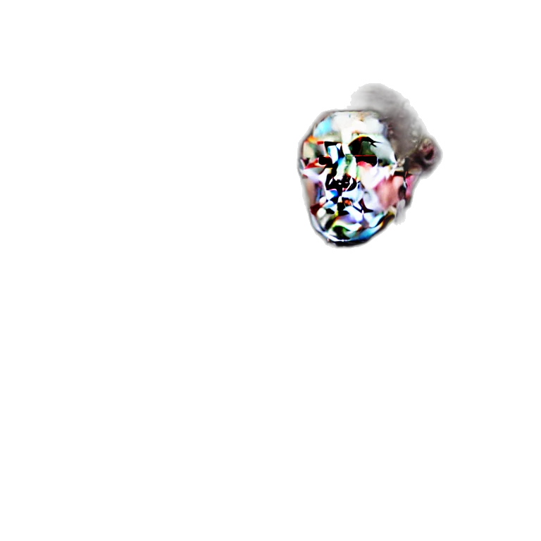 mask, jewelry, face, robot, pixel art, 3d render, photorealistic, vaporwave transparent PNG cut-out