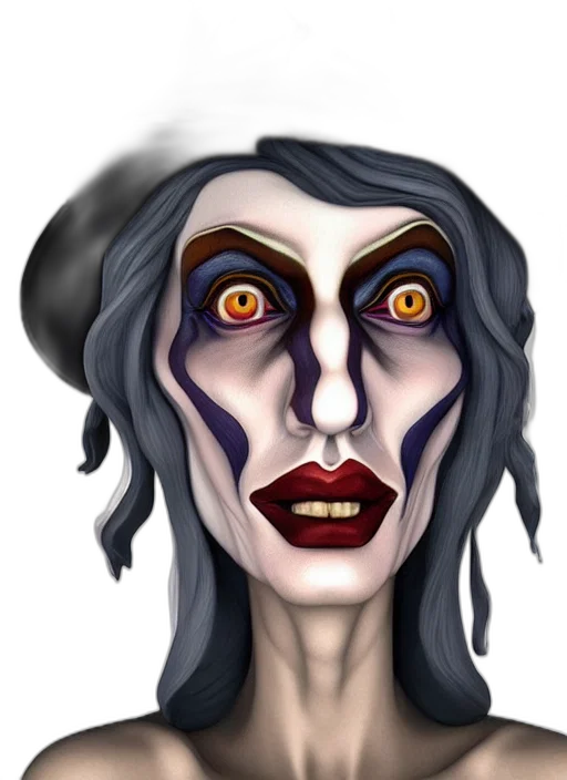 face, mask, fantasy art, concept art transparent PNG cut-out