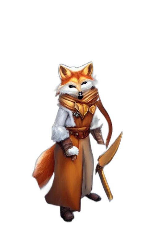 staff, sword, animal, weapon, fantasy art, concept art, pixel art, watercolor transparent PNG cut-out