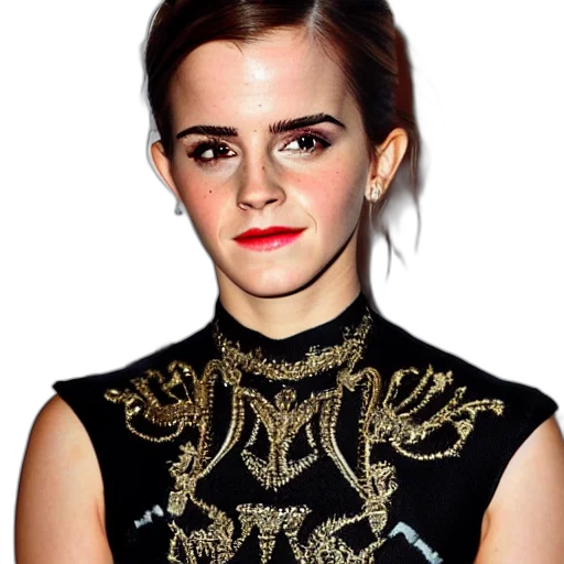 dress, face, jacket, crown transparent PNG cut-out