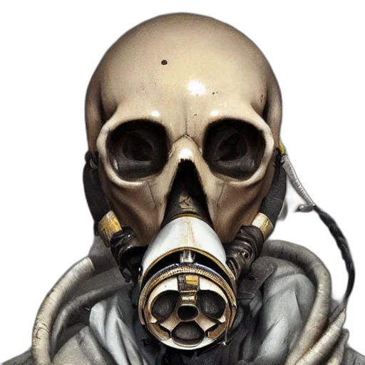 mask, face, weapon, concept art transparent PNG cut-out