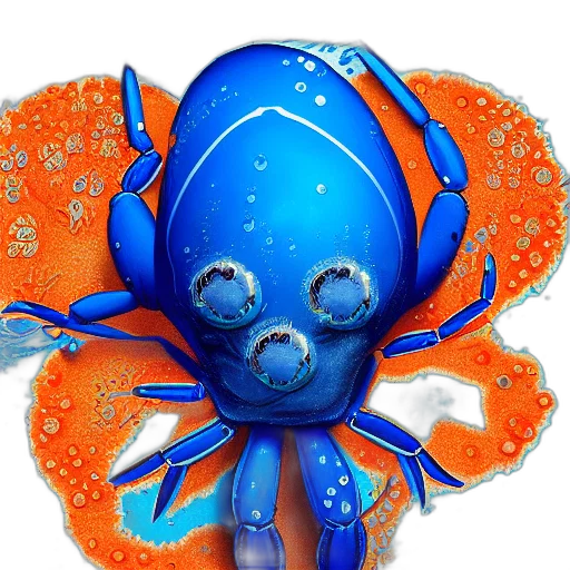 creature, mask, crown, robot transparent PNG cut-out
