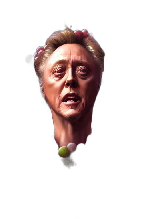 face, mask, creature, photorealistic, concept art, 3d render, cartoon, christopher transparent PNG cut-out