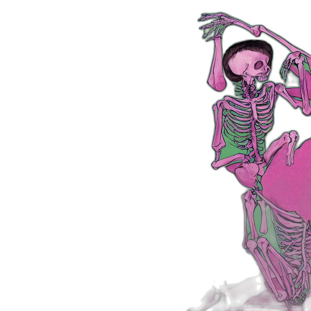 dress, concept art, vaporwave, 3d render transparent PNG cut-out