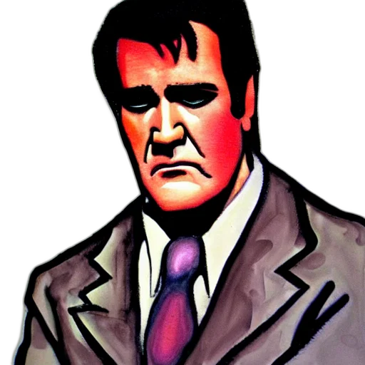 jacket, face, cartoon, comic book art transparent PNG cut-out