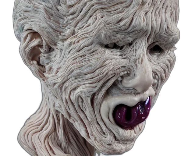 creature, face, mask, animal, 3d render, concept art, photorealistic, fantasy art transparent PNG cut-out