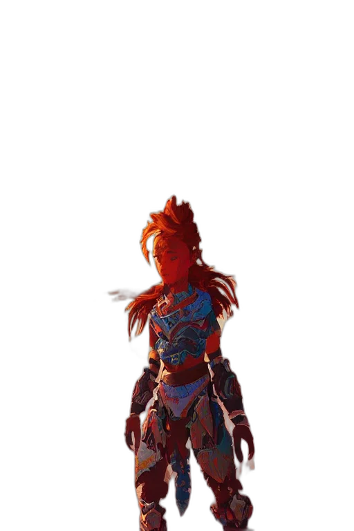 staff, dress, weapon, mask, concept art, pixel art, fantasy art, 3d render transparent PNG cut-out