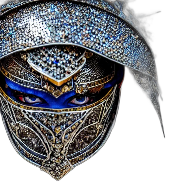 mask, sword, crown, jewelry, fantasy art, concept art, photorealistic, comic book art transparent PNG cut-out
