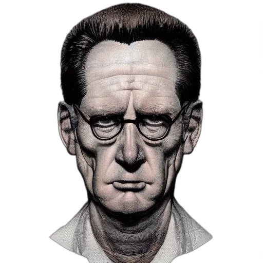 face, mask, staff, creature transparent PNG cut-out