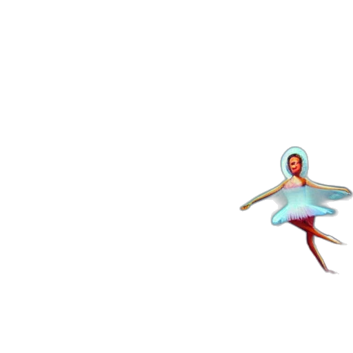 creature, dress, staff, shoes, pixel art, 3d render, concept art, vaporwave transparent PNG cut-out