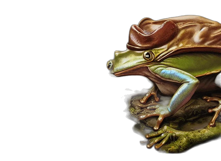 animal, creature, hat, jewelry, photorealistic, concept art, 3d render, watercolor transparent PNG cut-out