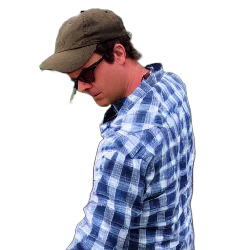 jacket, hat, staff, furniture transparent PNG cut-out