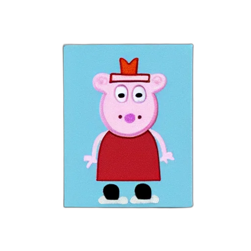 crown, hat, animal, face, 3d render, concept art, cartoon, photorealistic transparent PNG cut-out