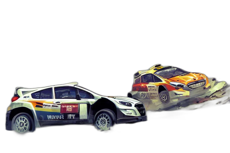 car, concept art, 3d render, photorealistic transparent PNG cut-out