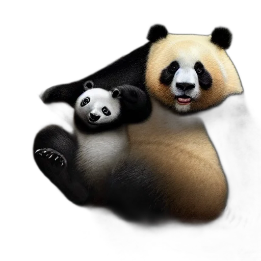 animal, photorealistic, 3d render, concept art transparent PNG cut-out