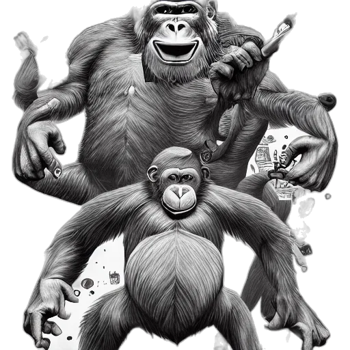 animal, creature, concept art, comic book art transparent PNG cut-out
