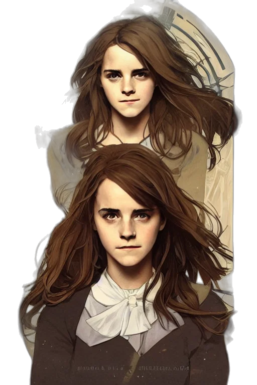 face, hair, dress, crown transparent PNG cut-out