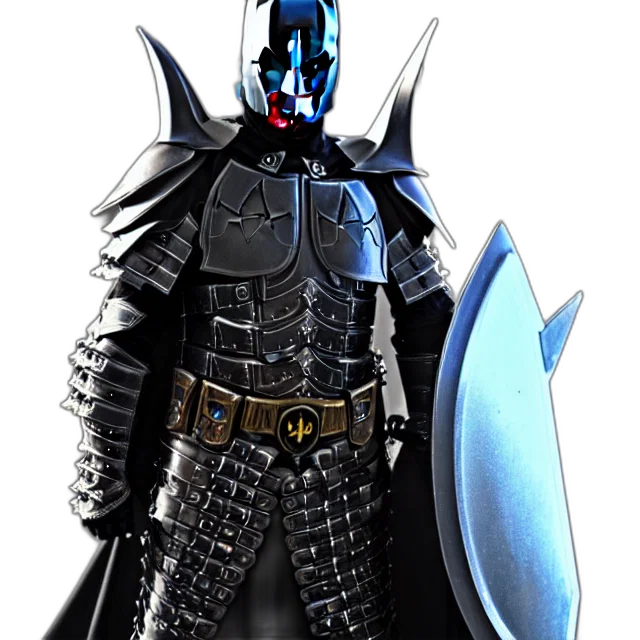 mask, concept art, comic book art, 3d render, fantasy art, dark, knight, holy transparent PNG cut-out
