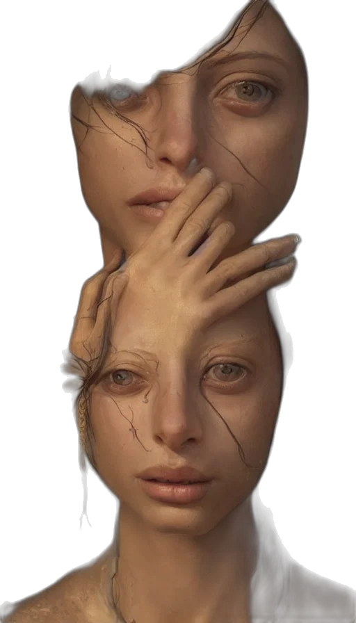 face, mask, jewelry, crown transparent PNG cut-out