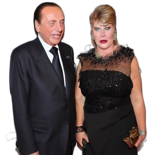 dress, jewelry, silvio, berlusconi transparent PNG cut-out