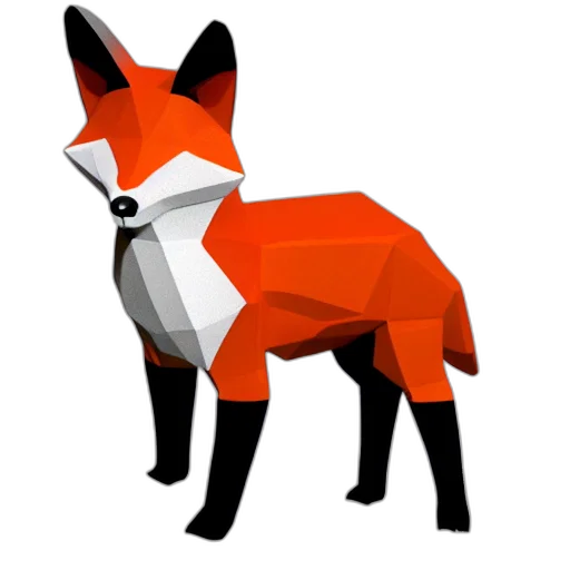 animal, staff, 3d render, concept art, pixel art, fantasy art, low, polygon transparent PNG cut-out