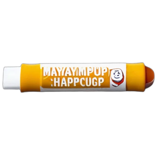 weapon, mayonnaise, chapstick transparent PNG cut-out