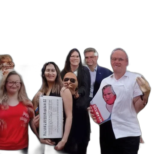 staff, anti, vaxxers, pose, donald, trump, dictionary, zoo transparent PNG cut-out