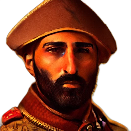 face, staff, hat, crown transparent PNG cut-out