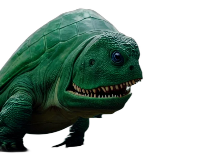 creature, animal, dragon, mask, 3d render, photorealistic, concept art, film transparent PNG cut-out