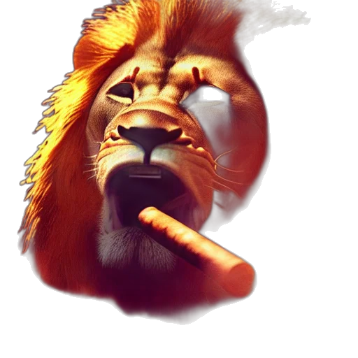 animal, staff, face, crown transparent PNG cut-out